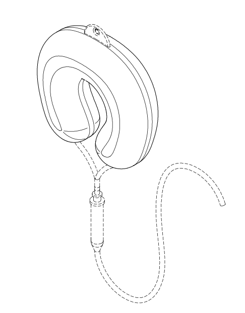 圖 1  一本體，具有二側部。